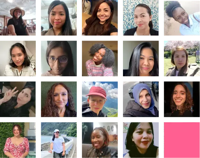Members of the Code Blossom community learning together